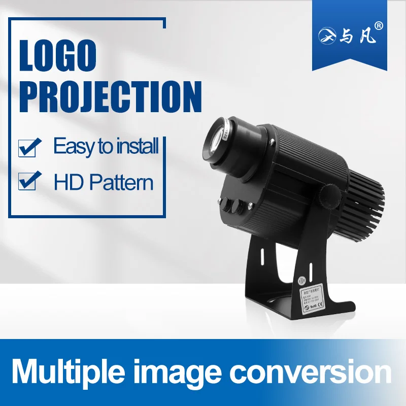 SLR imaging lens Shop Advertising Multi-logo Light led display logo projector