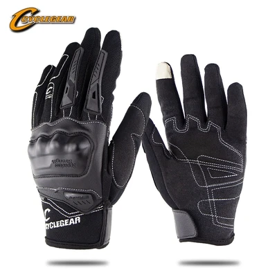 Мотоциклетные Перчатки Cyclegear CG668 с закрытыми пальцами защитные перчатки для мотокросса сенсорным