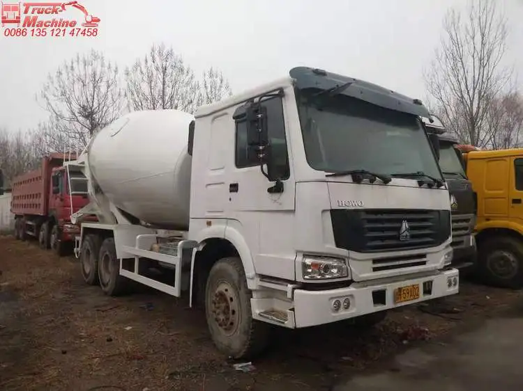 
Sinotruk brand used cement mixer truck price 