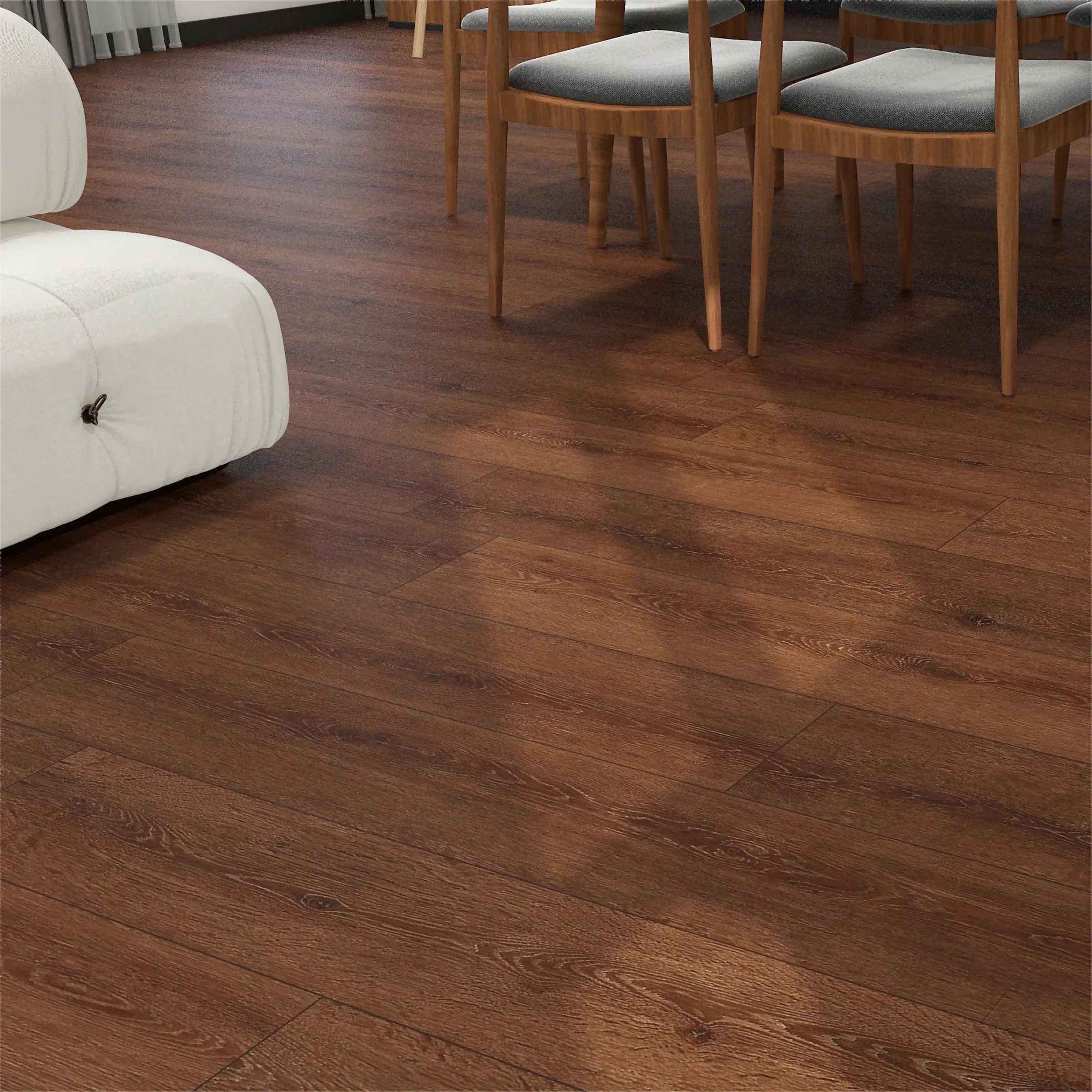 Роскошные деревянные пластиковые напольные панели из ПВХ, напольные плиты SPC, виниловая напольная плитка с узором