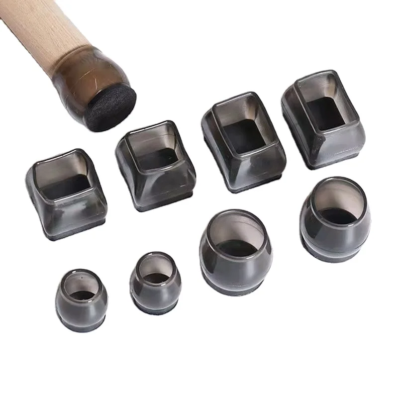 Silicone Chair Leg Floor Protectors   Furniture Silicone Protection Cover Furniture Leg  with Anti-Slip Felt Pads