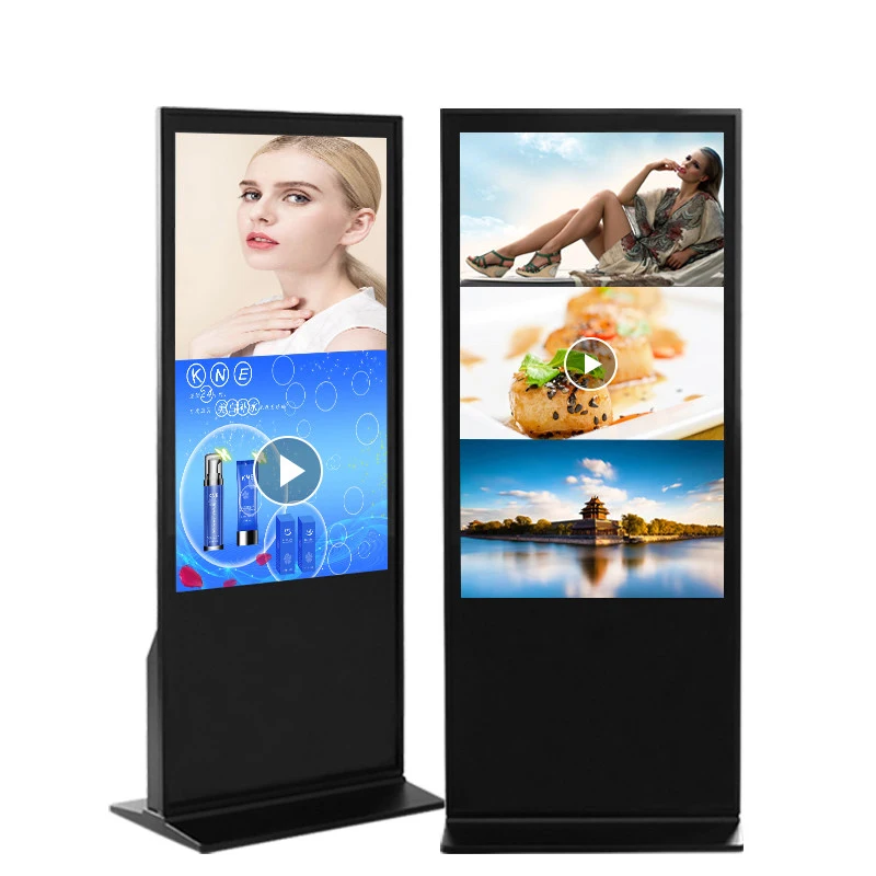 Custom Prices 60 Inch Led Kiosk Floor Standing Lcd Digital Signage Outdoor Display Monitor Advertising Machine