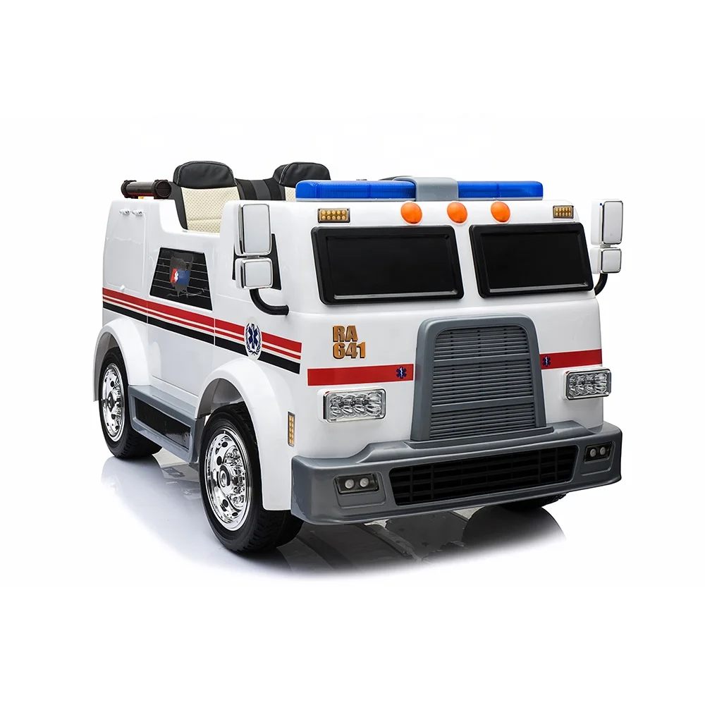 hot sale new design baby ride on car style kids electrical car 12V/24V ambulance toy car