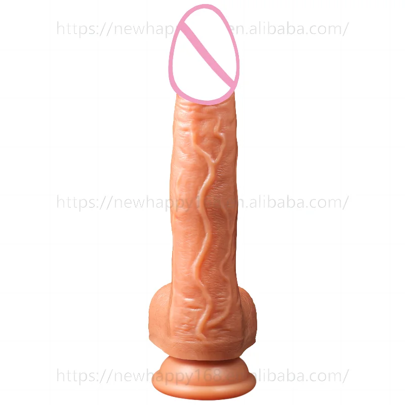 Hot Wholesale Direct To G Stop Silicone Big Realistic Thrusting Long Dildo For Women