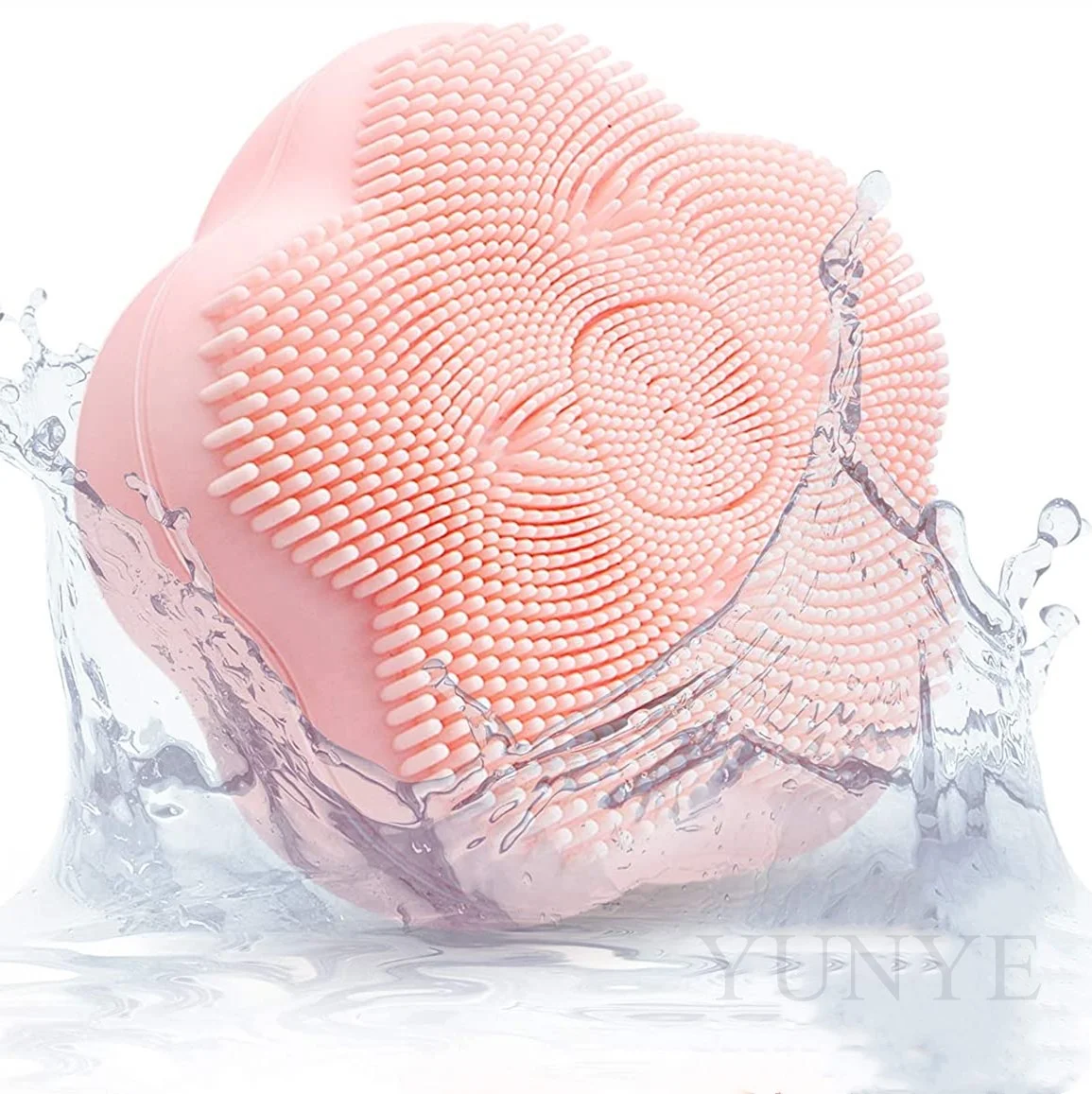 Face Brush Cleaner Device With Silicone Brush 4 Rotating Magnetic 13000 times Beads Beauty Facial Brush