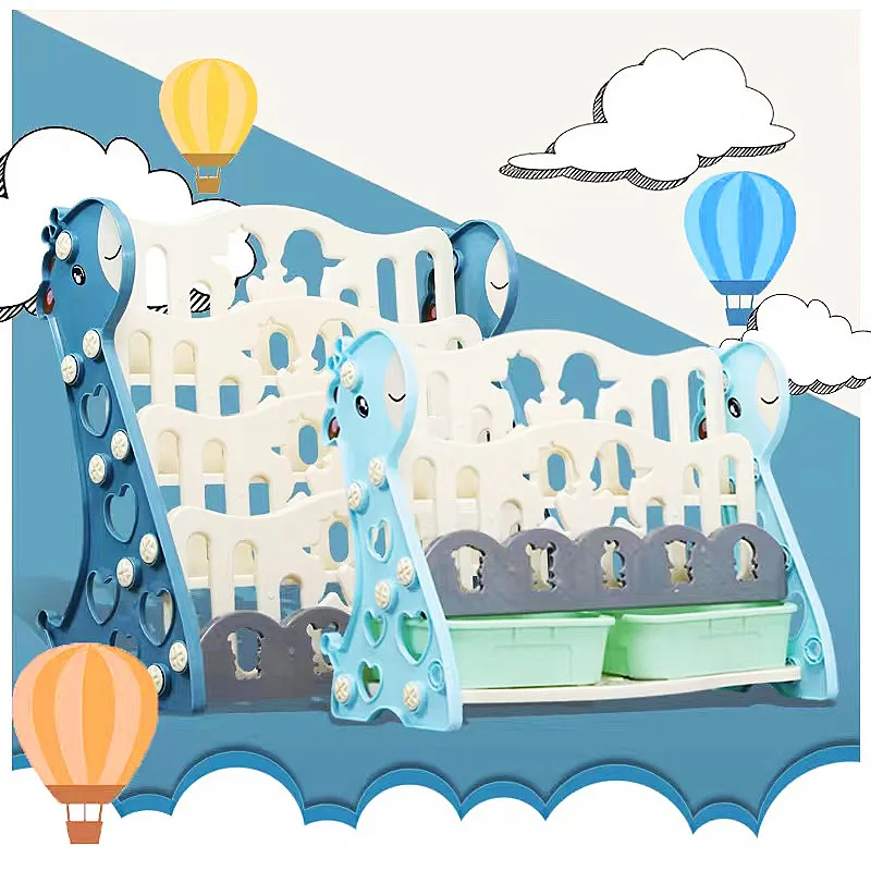 Детская книжная полка Настольный органайзер прочная пластиковая настольная книжная полка