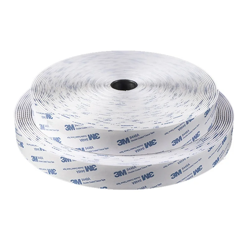 Hot Sell 30mm High Quality 3M Backing Glue Hook&Loop Tape Strong Adhesive Self-adhesive Hook and Loop 25m/roll