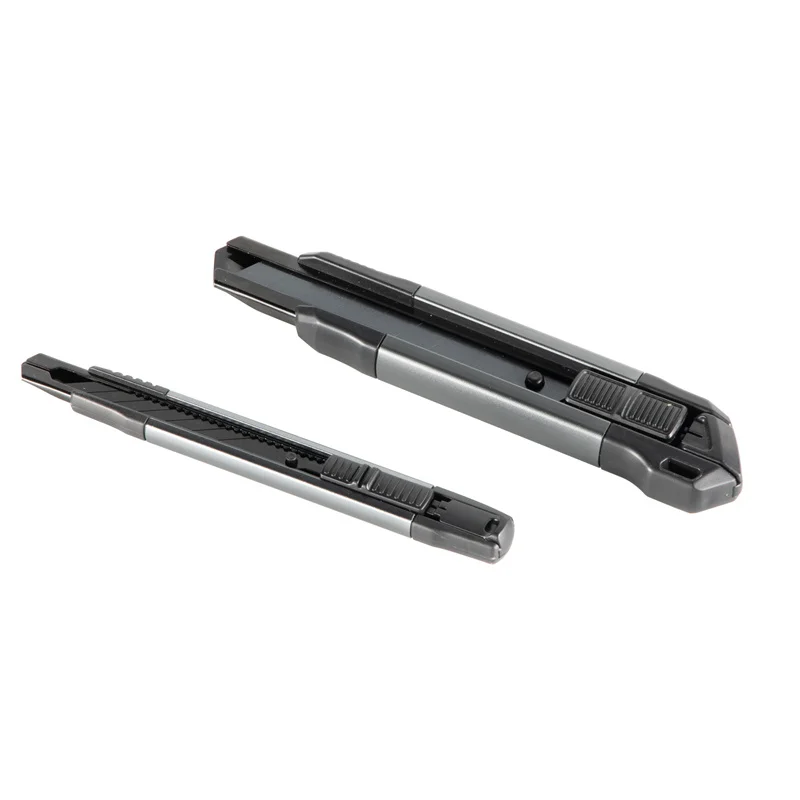 18 mm 9 mm heavy duty delicate and sharp  aluminum  alloy cutter knife with custom packing