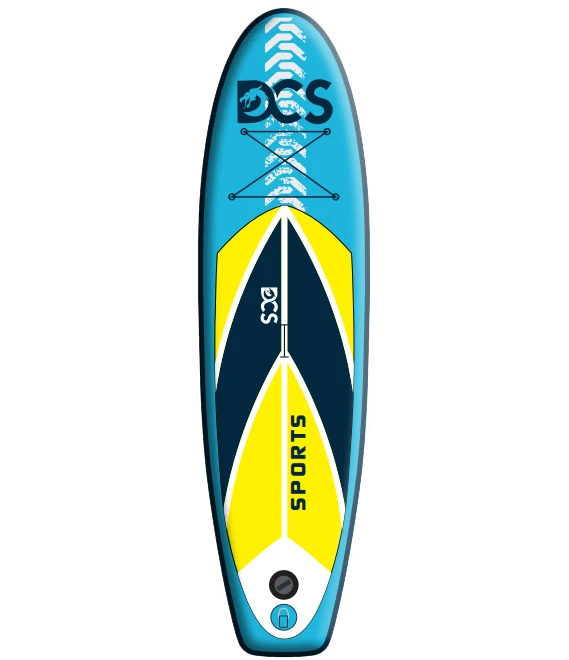 Sup Paddleboard желто-голубой китайский завод готовый к отправке дропшиппинг оптимальный