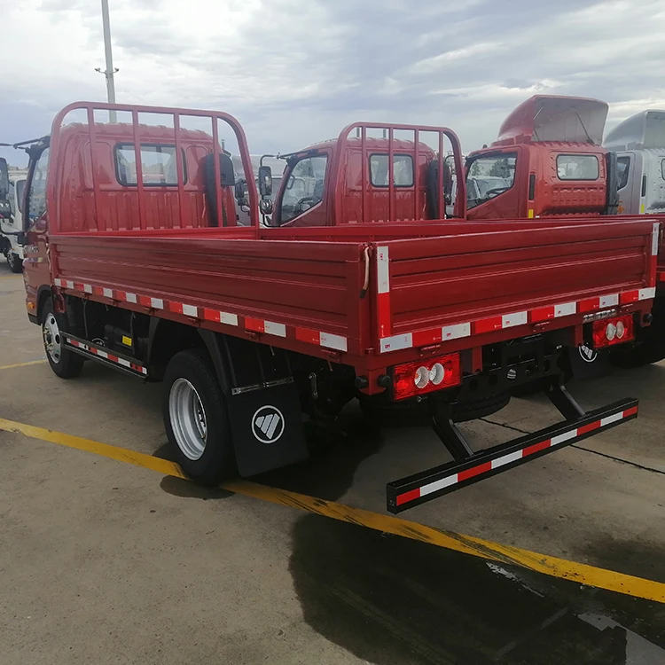 High Quality Foton OLLIN TX 4.5ton Single Cab Diesel Engine Light Cargo Trucks Manual Transmission