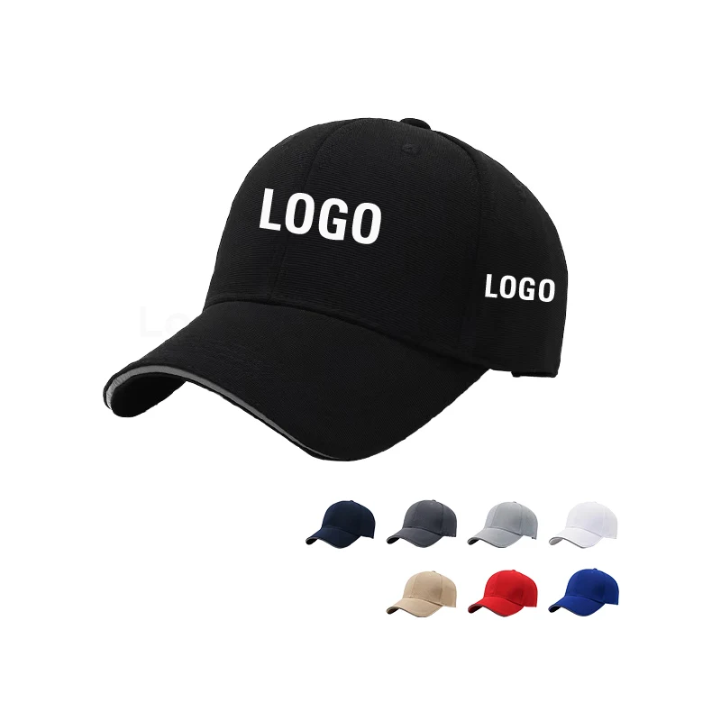 2024 Curved Brim Rubber Patch Golf Embroidery 6 Panel Blank Mesh Trucker Golf Baseball Sports Hat Cap