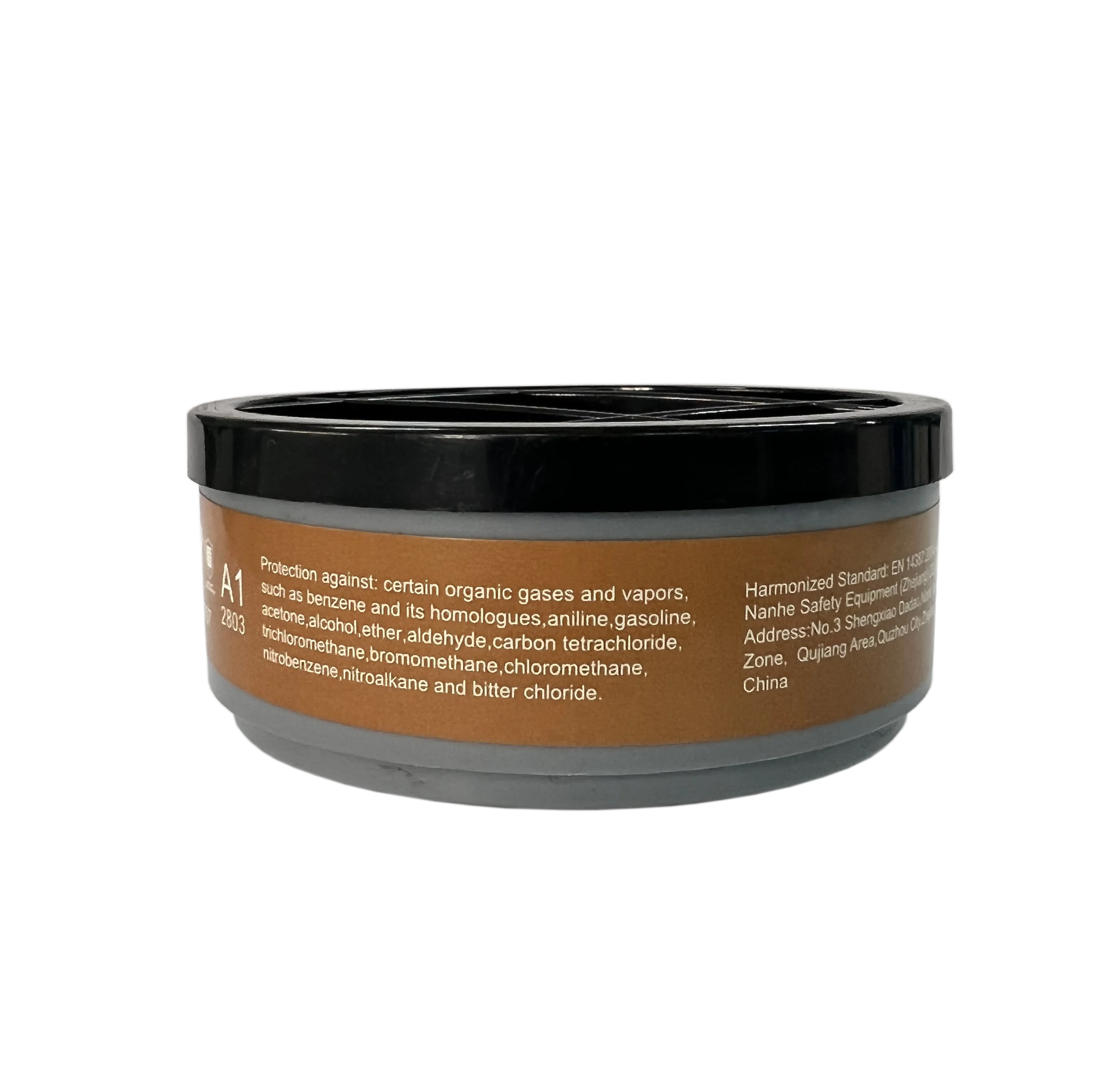 Disposable Respirator with Anti-Acid Silicone Filter Box Reusable Gas Mask Accessories for organic gas and vapour Protection