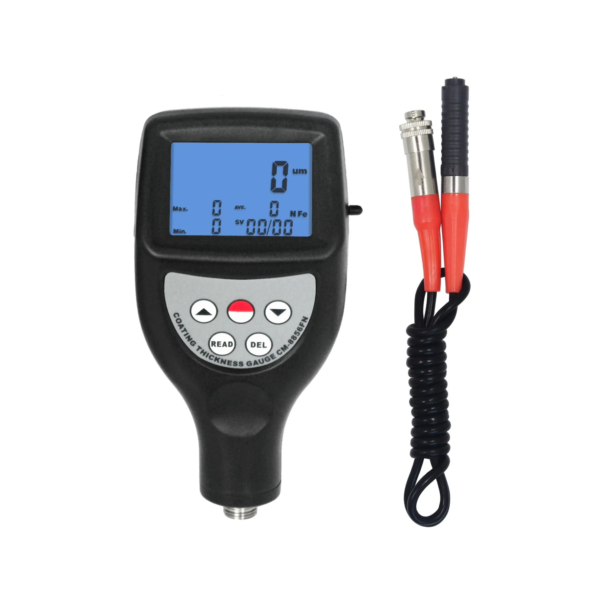 Landtek Digital Paint Coating Thickness Gauge Restore 99 Groups  2 in 1 Probe  Aluminum & Iron Substrates  (F/NF)1250um CM8856FN