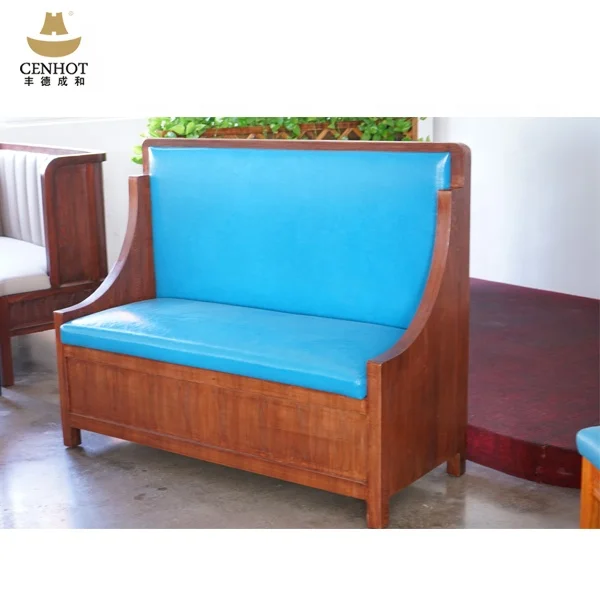 Wholesale Single Side Luxury Restaurant Furniture soft Booths sofa For Sale