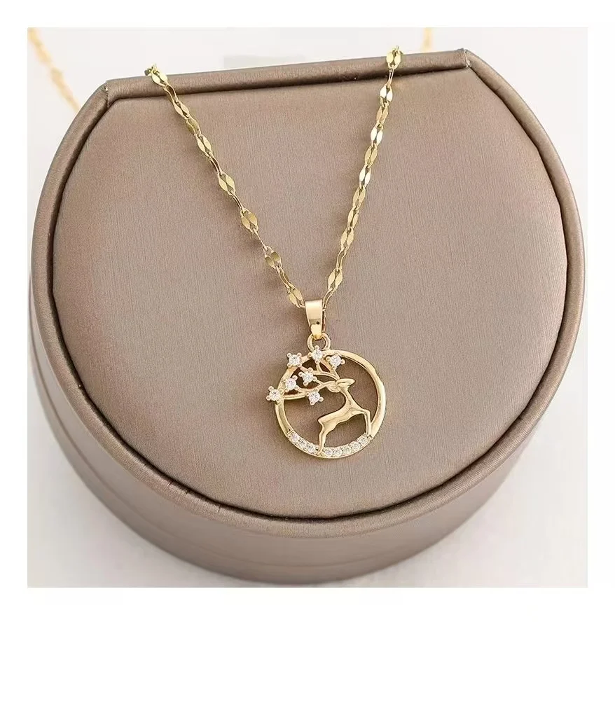 Hollow world design enseb pendant Stainless steel jewelry fine Jewelry Necklaces