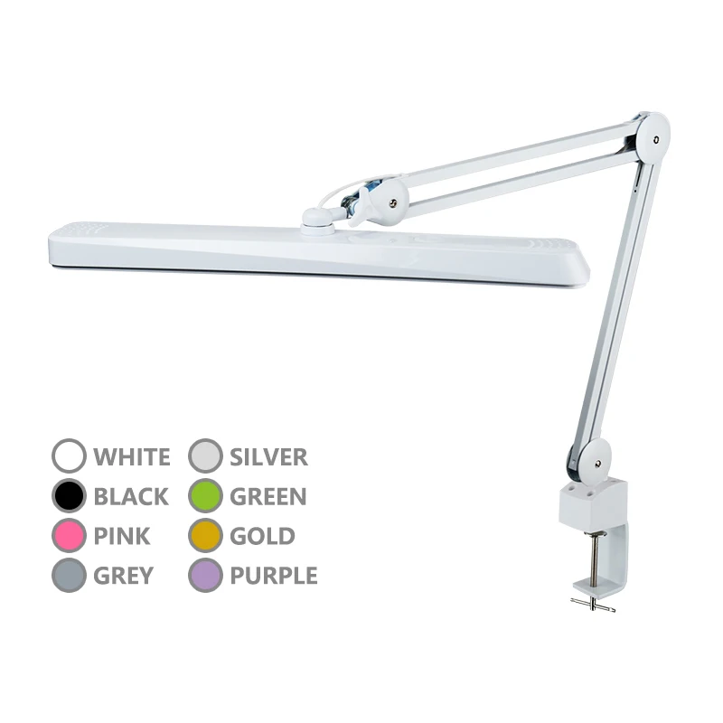 New Design Eyelash Extension Lamp OEM LOGO Led Nail Lamp With Swing Arm Standing Lighting For Beauty Salon