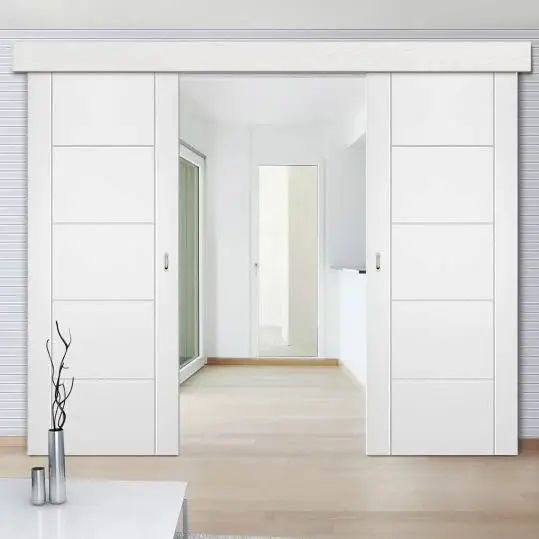 Золотая интерьерная раздвижная деревянная карманная дверь для квартиры гостиницы другие