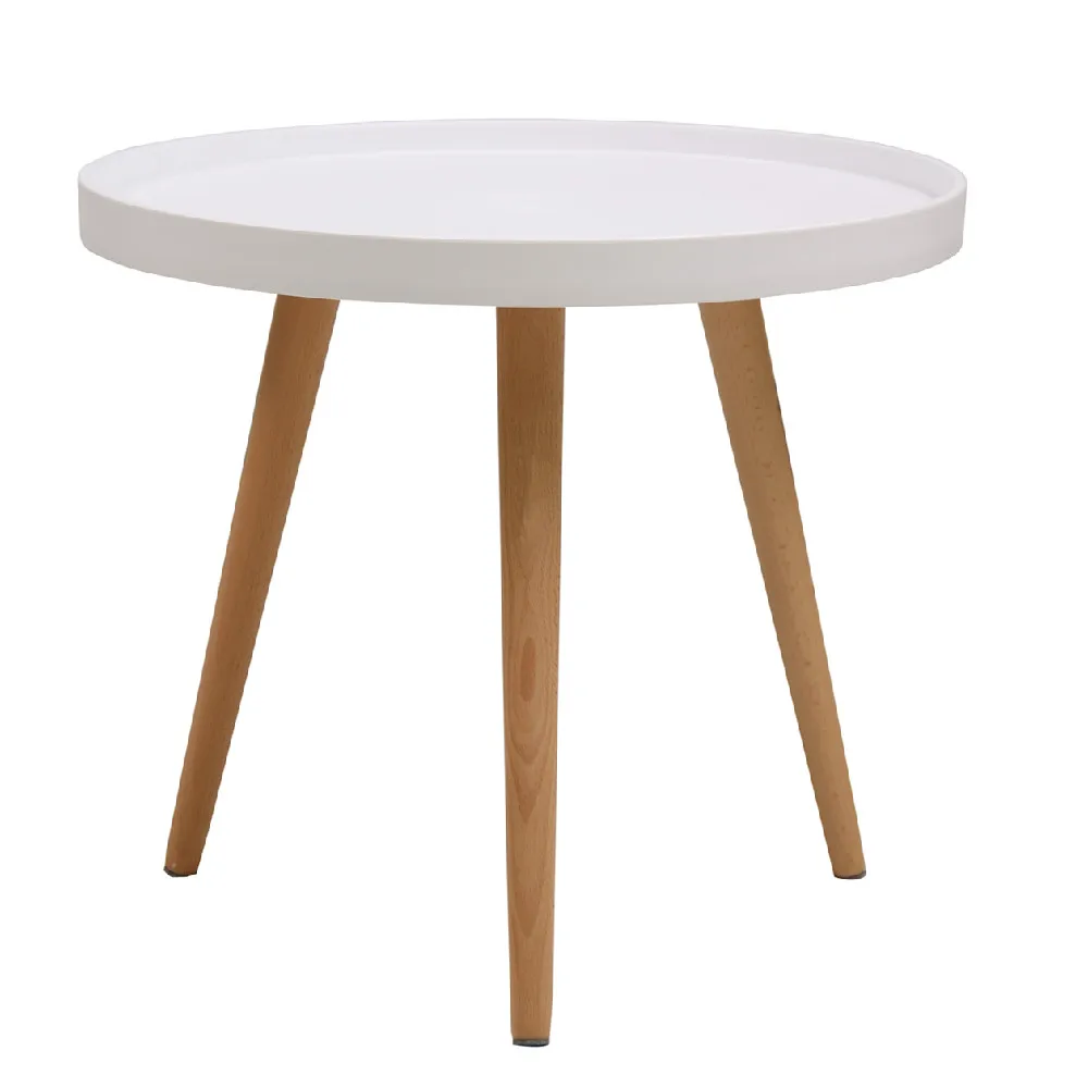 New design  high quality home furniture PP  top  coffee table round plastic table