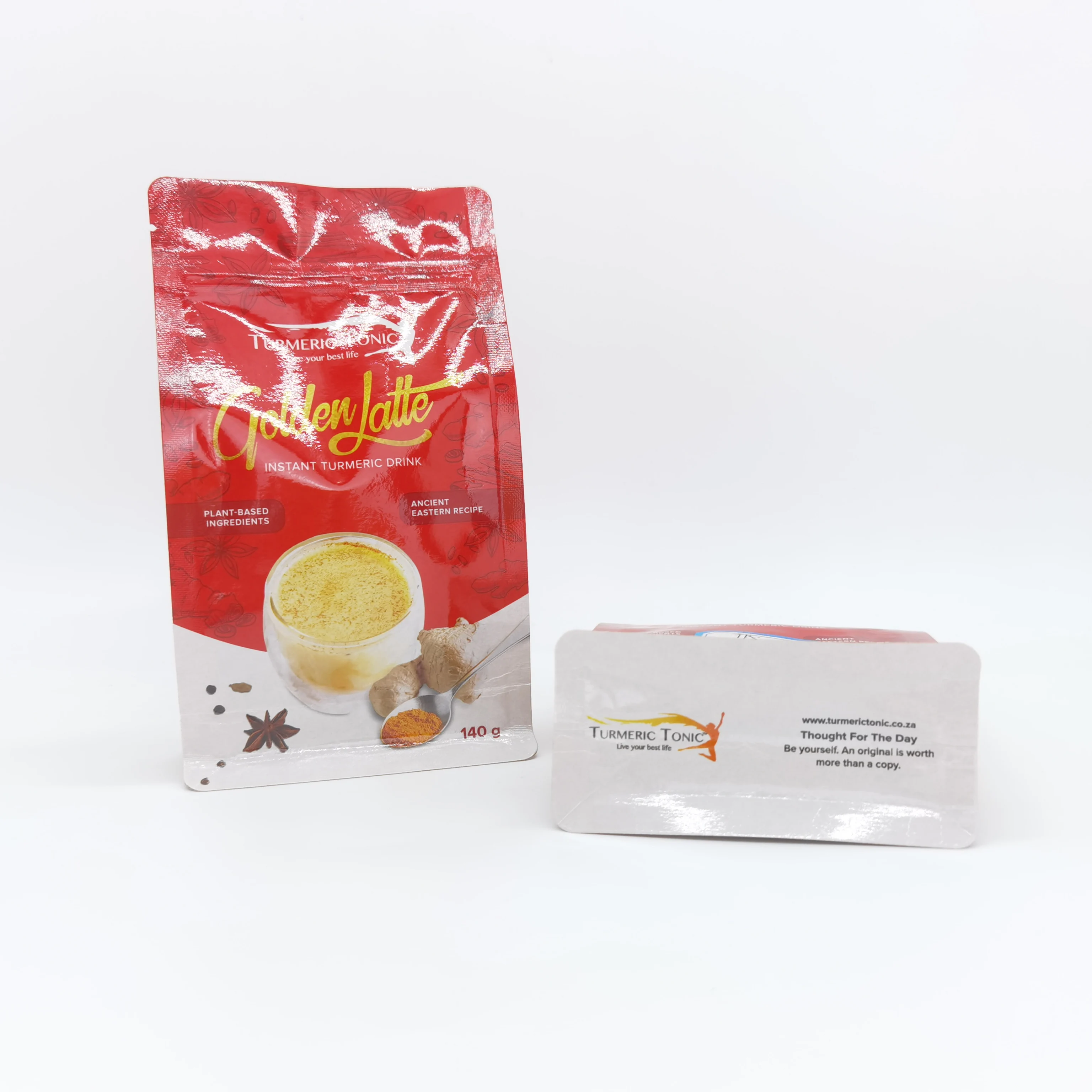 Gravure printing kraft paper box bottom plastic bag for food powder