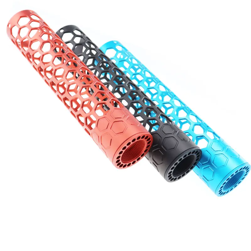 
Anodized Red AR15 .223 anodized black handguard tube hunting parts and accessories 