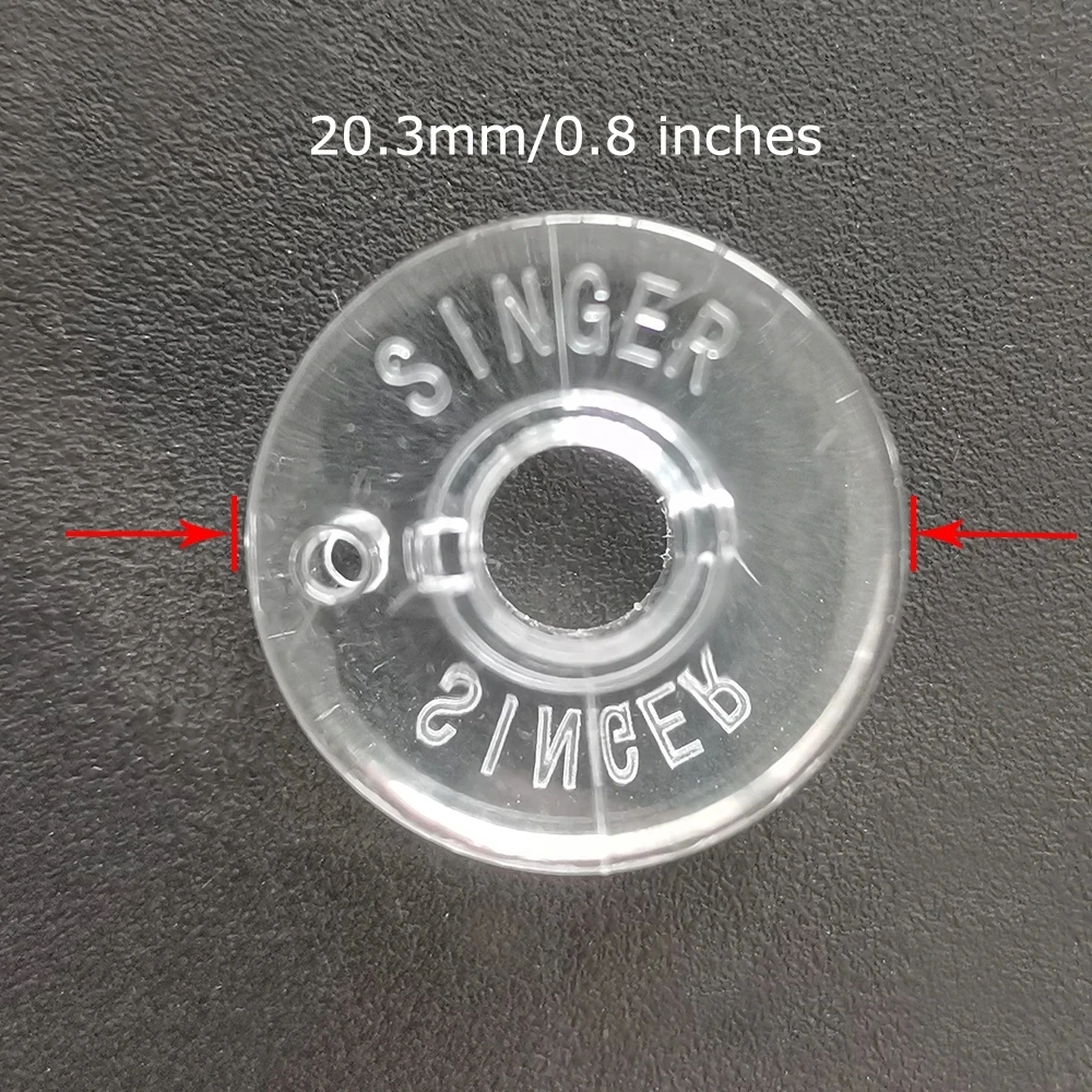 Class 15 / A Style Plastic Bobbins #03024 #081348-000 #81348 For Singer Bernette Juki HZL-70HW Pfaff 140S White 972, 979 Viking