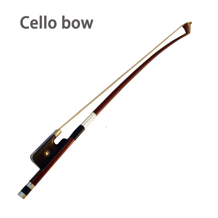 Wholesale Manufacturers Professional Rosewood Cello Bows Ebony Tail Sheepskin Bow