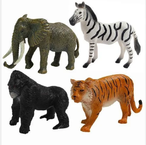 A301 lion Customized wholesale animal dolls elephant model zoo wild African male baby simulation toy direct deal
