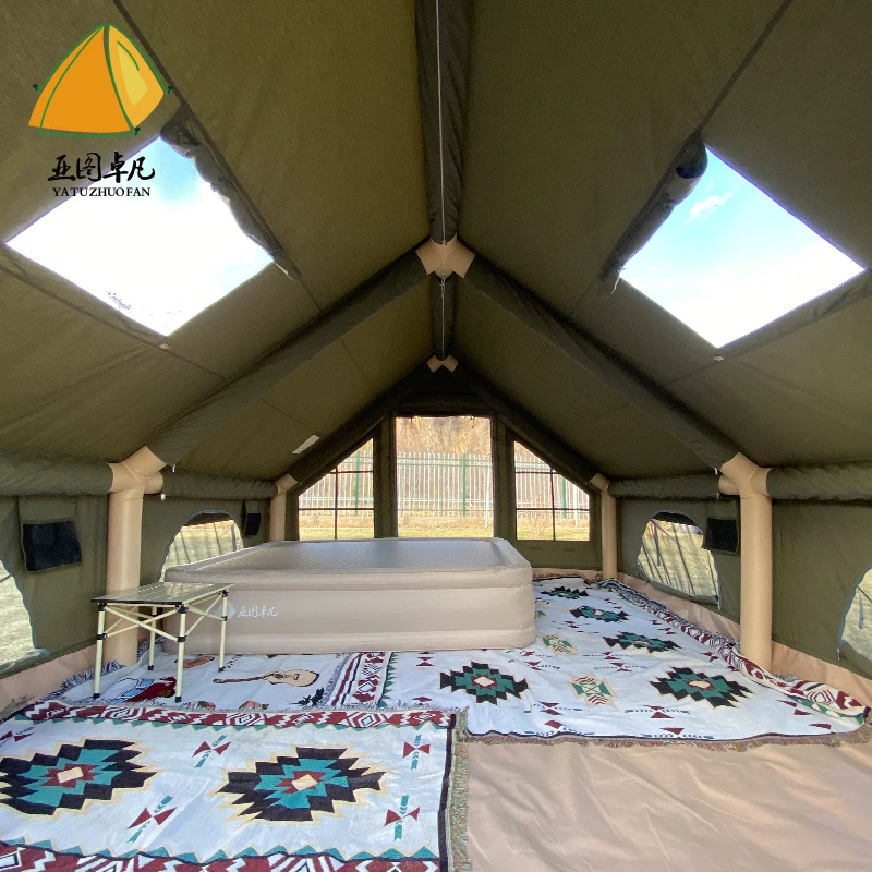Outdoor Waterproof Family Camping Tent Portable Tent for Camping Hiking