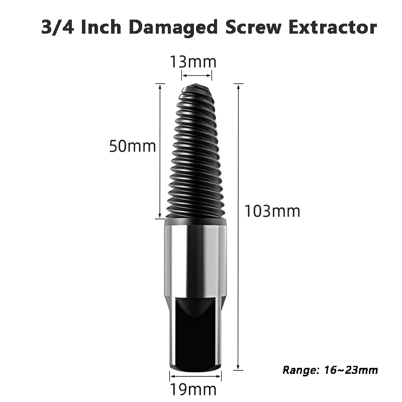 Excellent Plumbing Tools Damaged Screw Extractor Broken Bolt Water Pipr Bolt Screw Extractor