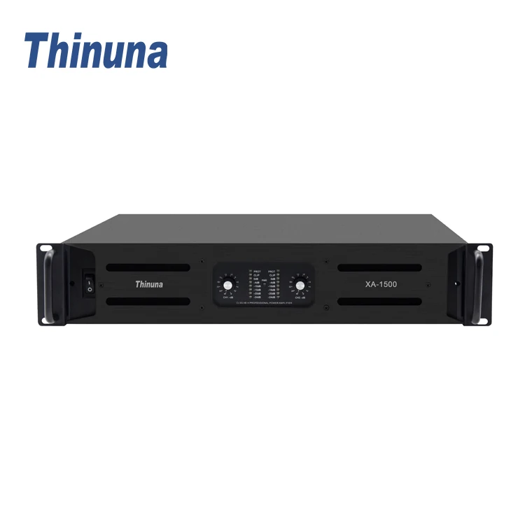 Звуковая система Thinuna XA серии двухканальный усилитель мощности 12 В постоянного тока профессиональный аудио класс AB для диско
