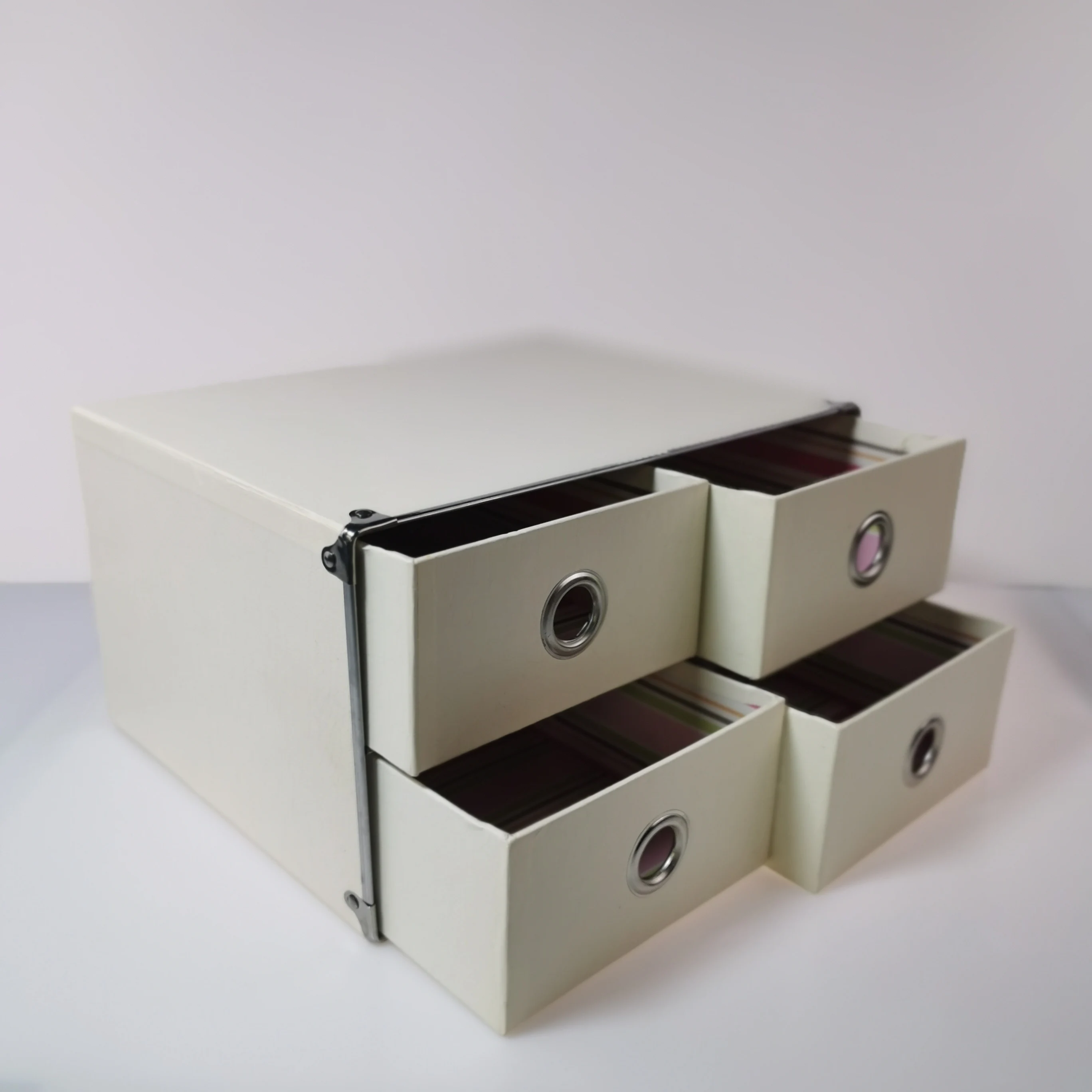 Particle Board Literature Sorter Organizer slot box