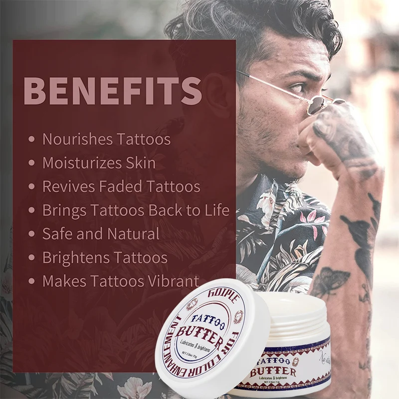 Unique Formula Tattoo Care Cream Heals All Kinds of Irritation Tattoo Aftercare Soothing Gel OEM Tattoo Cream