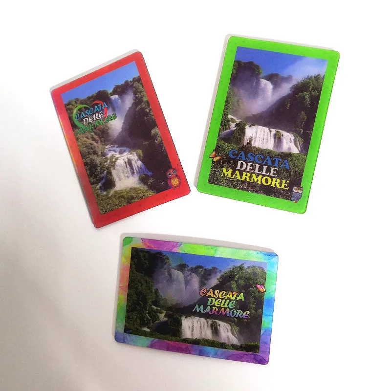 Guangzhou manufacturer 3D court magnet lenticular fridge magnet custom lenticular printed for wholesale