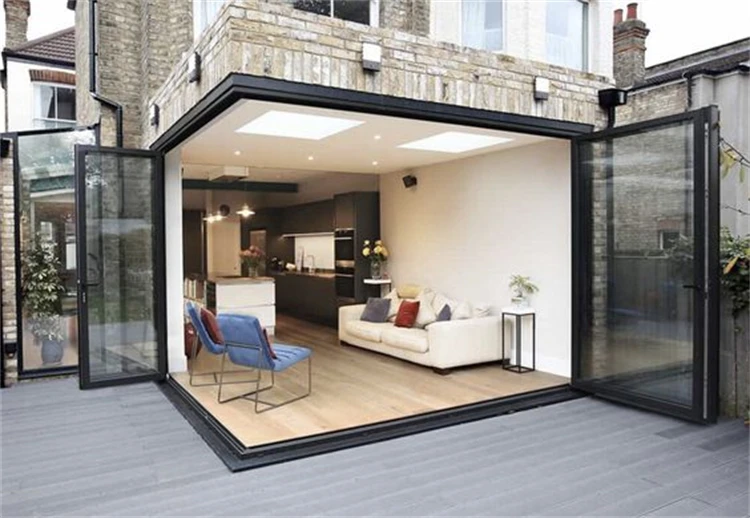 Custom Manufacturer Hardware Folding/aluminium Folding Door To Door Accordion Door