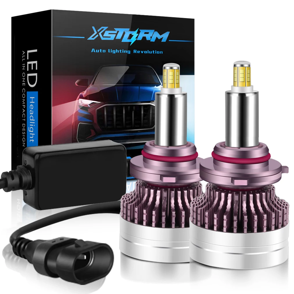 Auto Car Part  6 Sides 80W H1 H7 H8 H11 9005 HB3 9006 HB4 9012 360 Degree Led Headlight Bulb