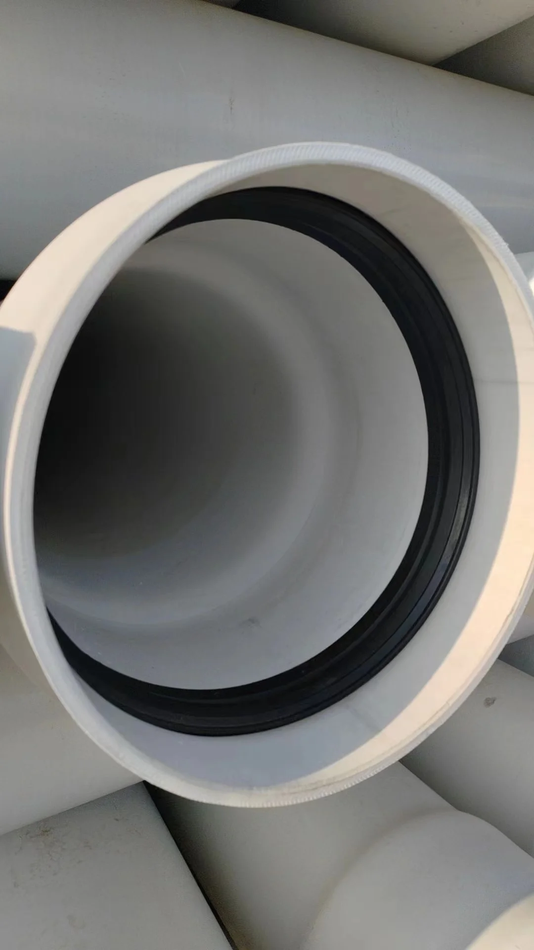 DN1000 SN8 большой диаметр GB стандарт UPVC пластиковые водопроводные трубы для формования PVC-U дренажной