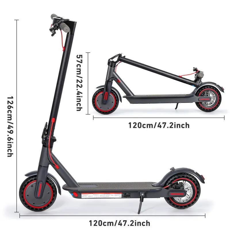 EU Warehouse Foldable Xiaomies M365 Unisex Electric Scooter 2-Wheel Adult Max with 2000W Motor Power Bluetooth Smart Light