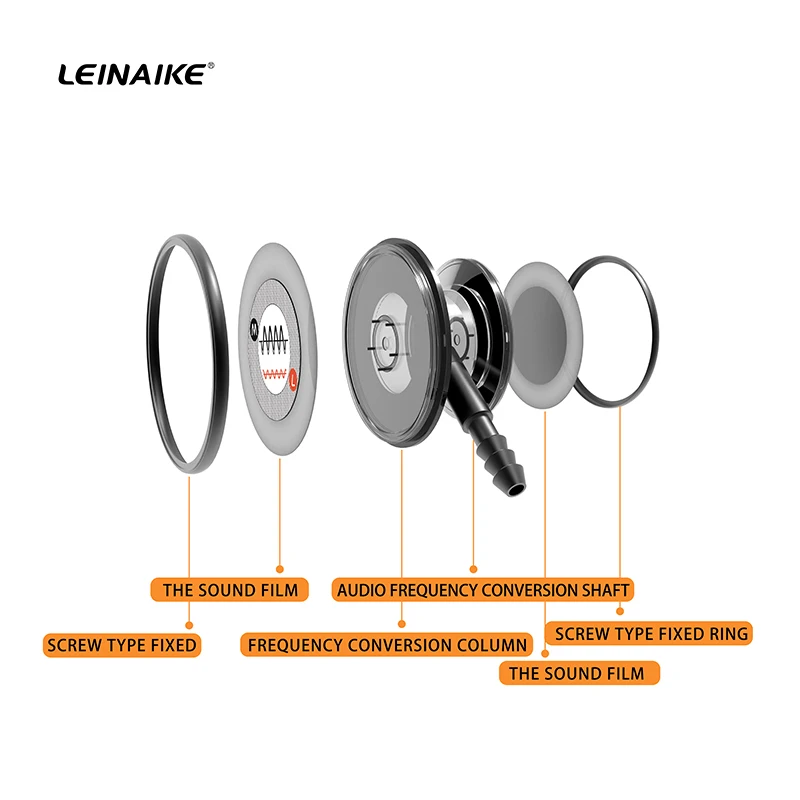 LEINAIKE Most Expensive Dual-frequency Noise Reduction Lightweight Adult Medical Stethoscope