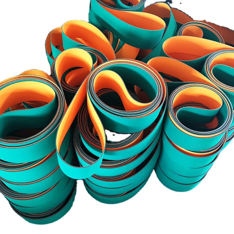 Nylon Sandwich Rubber Material Power Transmission Flat Belts