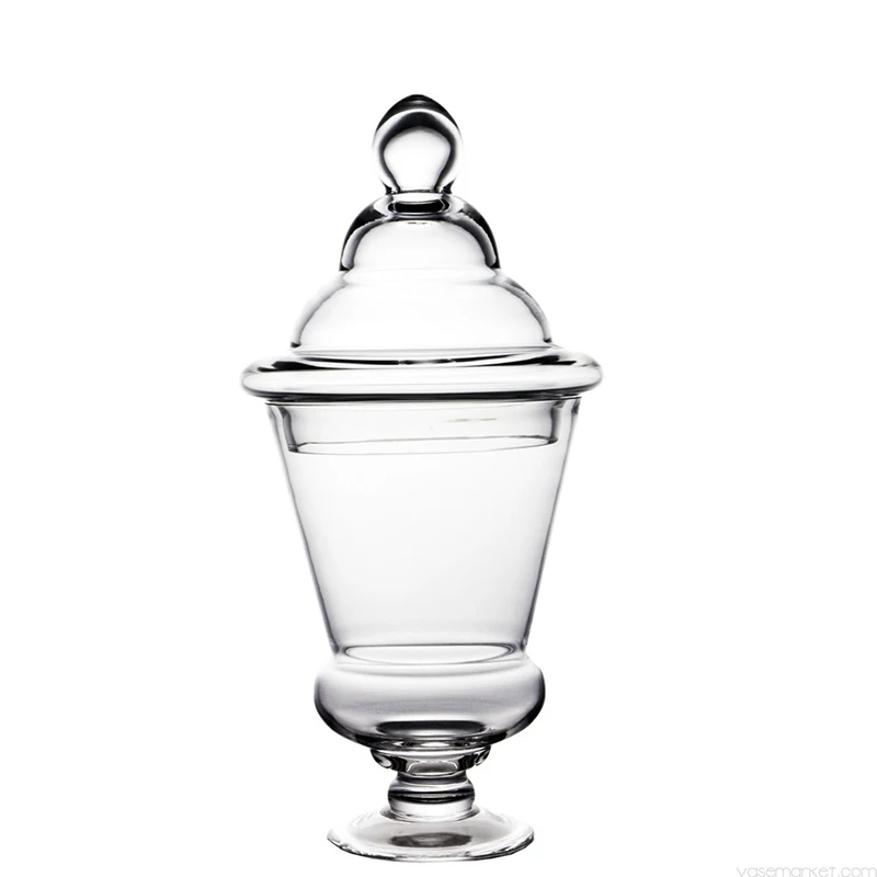 
Wholesale Customize 2019 New Glass Apothecary Jar with lid Welcome OEM accept logo 