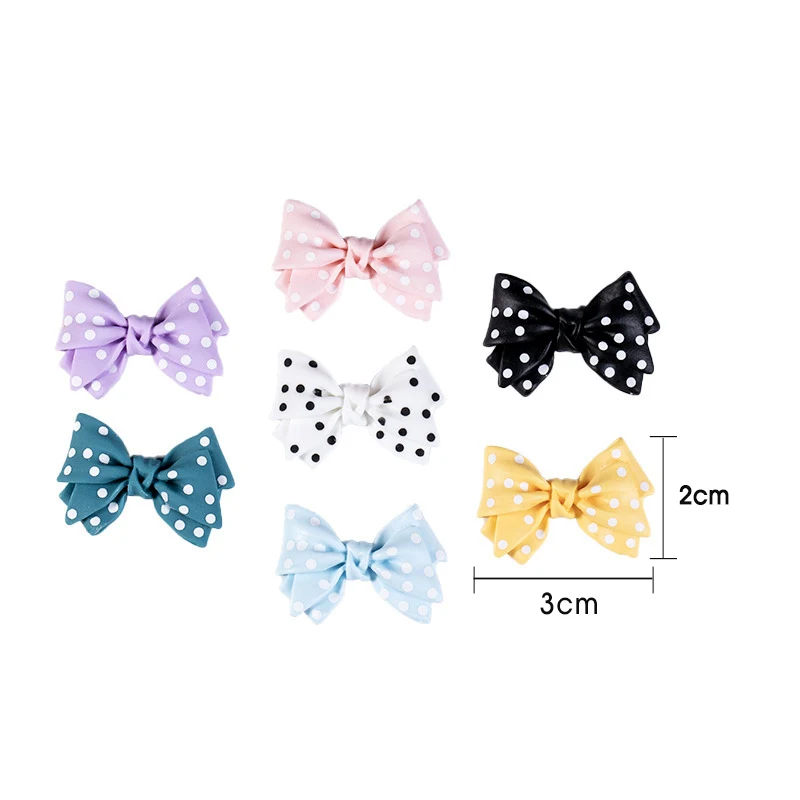 hair bow making accessories satin ribbon hair claw clips with bow wholesales