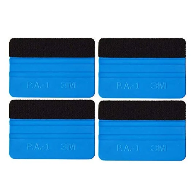 Factory price 10*7cm Squeegee Vinyl Film Tool Scraper Car Scraper With Custom Logo