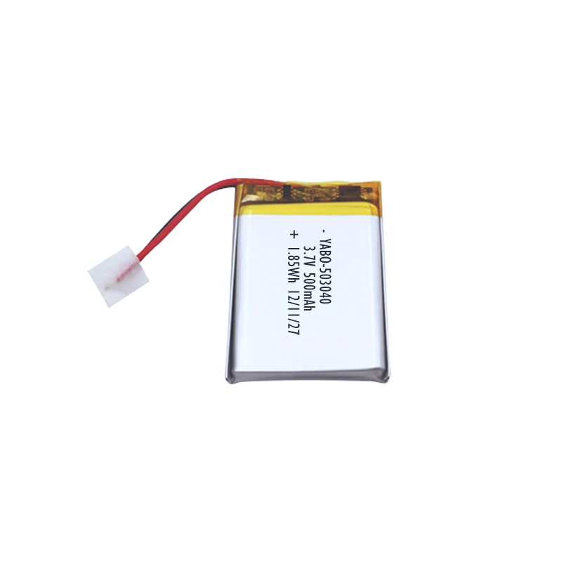503040 OEM ODM небольшой литий-полимерный аккумулятор lipo 3 7 v 600mAh KC
