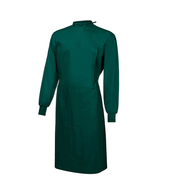 Hot Sale Reusable Polyester Cotton Dental Gowns Unisex