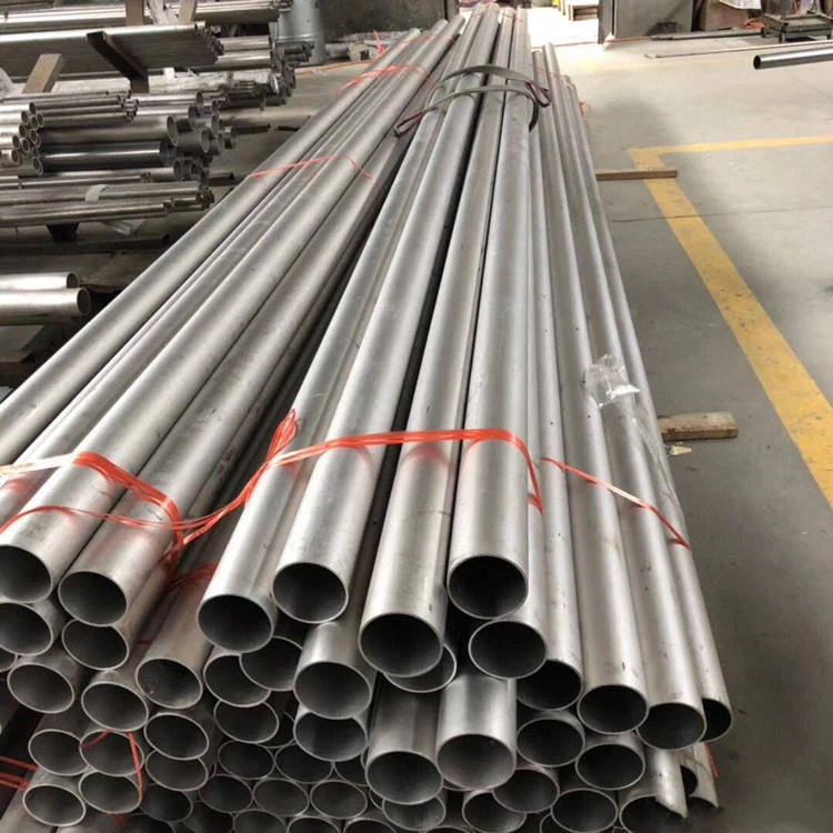 1/6 High Performance 1/6 OD2.5inches GR2 seamless titanium tube pipe for motor exhaust pipe