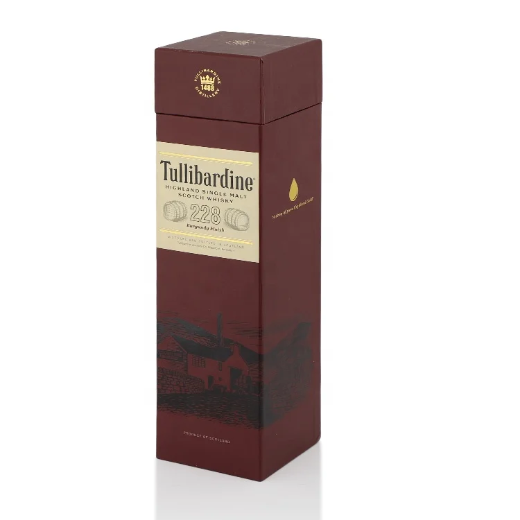 Wholesale Red Wine Gift Boxes Packaging Cardboard White And Red Wine Packing Box