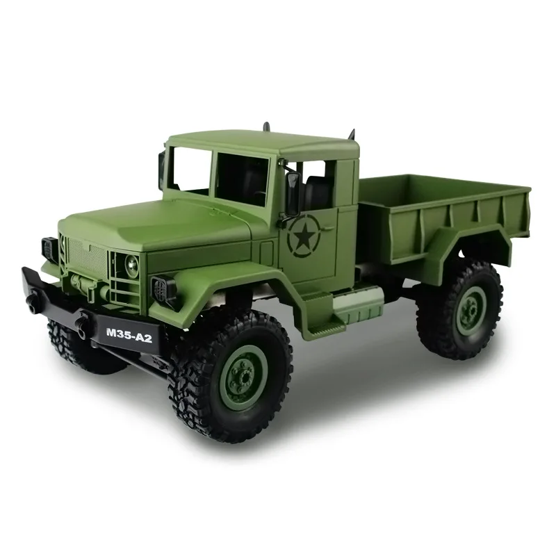 1/12 RC Military Truck MN-35 2.4G Four-wheel Drive Climbing Vehicle Remote Control Army Truggy Loading
