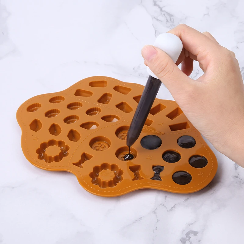 Silicone Mold Chocolate Mold Fondant Molds DIY Candy Bar Mould Cake Decoration Tools Kitchen Baking Accessories