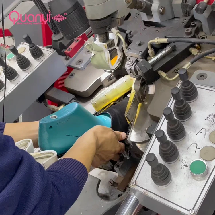 Manufacture Making Hot melt Hydraulic Assembly Shoe Toe Lasting Machine