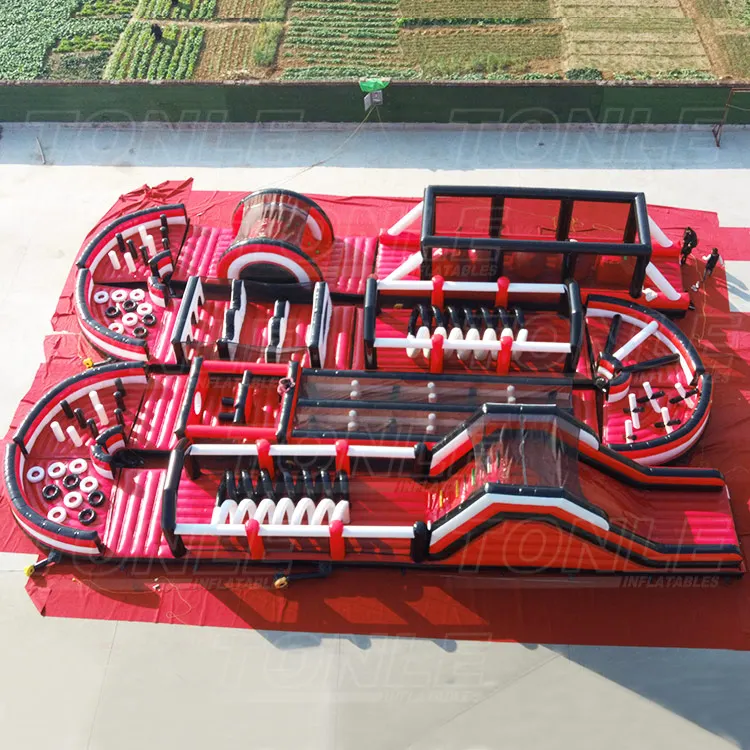 commercial adult inflatable obstacle course for sale